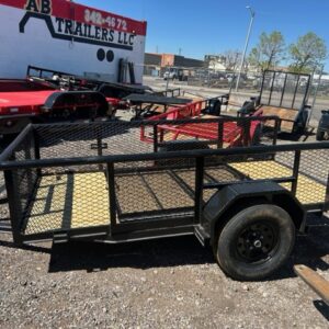 Utility trailer for sale outdoors